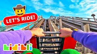 Roller Coasters Compilation for Children | Educational Fun Videos for Kids | Kidibli