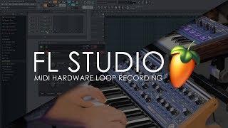 FL STUDIO | MIDI Hardware Loop Recording