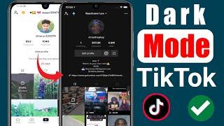 How To Get Dark Mode in TikTok (Samsung Galaxy) || Turn on Dark Mode on TikTok 2023