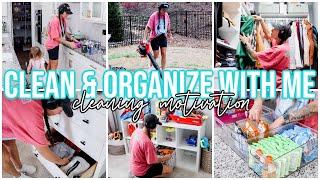 CLEAN & ORGANIZE WITH ME | CLEANING MOTIVATION | MORE WITH MORROWS