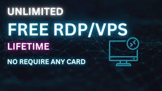 Free VPS & RDP |  LifeTime Legal Vps | No Credit Card | FREE RDP