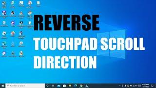 Reverse Touchpad Scroll Direction in Windows 10