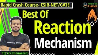 Reaction Mechanism in Organic Chemistry|CSIR NET Chemical Science Free Study Material GATE Chemistry