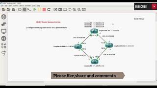 FREE URDU/HINDI Lecture 36 EIGRP Route Summarization