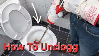 RIDGID K-3 Ultra Flexible Toilet Auger with Unclogging 3ft snake for drain.