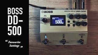 muted. | Favourite Settings | BOSS DD-500