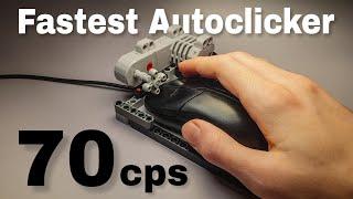 World's fastest 70 CPS Lego Technic AUTOCLICKER!