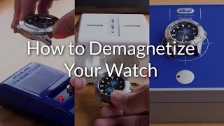 How to Demagnetize a Watch (Comparing 3 types of demagnetizers)