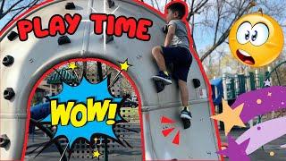 Fun in the Playground and Park | Kayla and Dayan