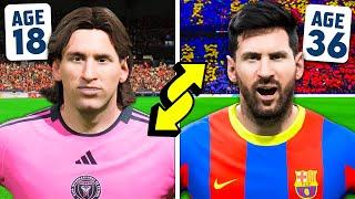 I Put Messi's Career In Reverse