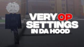 THIS SETTINGS IMPROVES YOUR AIM IN DA HOOD...