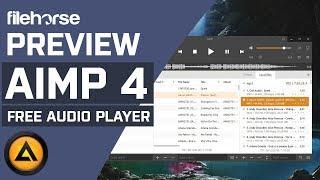 AIMP 4 - An excellent free audio player with handy extra tools - Download Software Preview