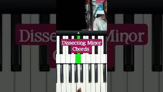 Minor Chord dissection #piano #pianotutorial #minorchords