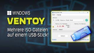 Mehrere ISO-Dateien auf einem USB-Stick mit VENTOY | EINFACH ERKLÄRT