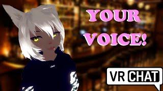 They couldnt believe my voice | Singing on Vrchat
