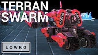 StarCraft 2: SWARMING AS TERRAN?!