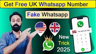 How to get uk number for whatsapp on Virtual Sim in 2024?