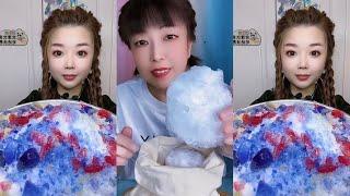 ASMR FREEZER FROST EATING AND SCRAPING / WHITE ICE / FLAVOURED ICE / ICE EATING 