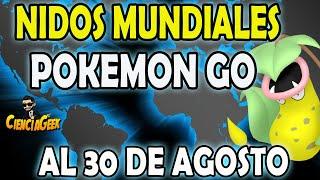  Nidos Mundiales POKEMON GO Migración valida hasta el 26 de Abril