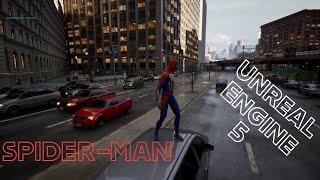 Spider-man on Unreal Engine 5 Tech Demo is stunning