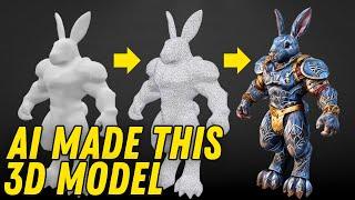 Can This AI Make 3D Models?!!
