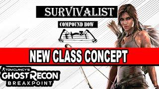 Ghost Recon Breakpoint: New Class Concept | SURVIVALIST | Tomb Raider Crossover Event