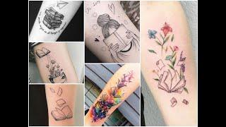 50+ Creative Books Tattoo Design Ideas