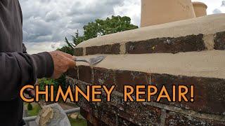 Refurbishing a 250 YEAR OLD Chimney with new pots!