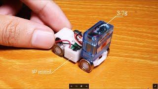 Tiny RC truck from servo 3.7g | The H Lab