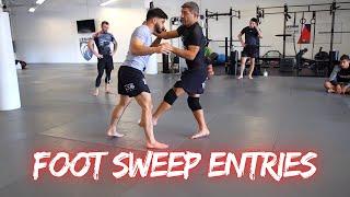 Learn Foot Sweeps From Justin Flores - Live Training