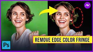 Remove Green Screen Background 2024 and Green Color Fringe in Photoshop