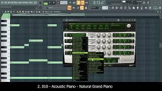 5 Dark Drill Melody Sounds in Xpand!2 - FL Studio 21