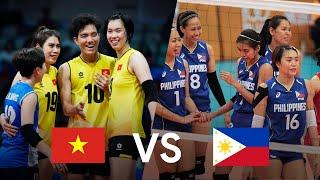 Dàn sao Philippines phải ngỡ ngàng trước sức mạnh Thanh Thuy - Bích Tuyền | VIETNAM vs PHILIPPINES