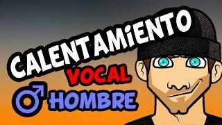 Calentamiento Vocal para hombre (trabaja el anclaje de I)