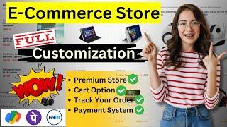 WordPress ecommerce website customization | Payment Gateway | e commerce website kaise banaye |Hindi