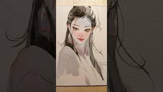 Hua Mulan #art #artwork #painting #watercolor #paintingtutorial