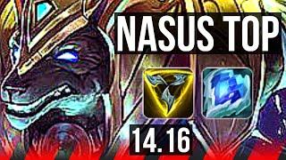 NASUS vs SETT (TOP) | 7/0/1, 6 solo kills, Godlike | NA Master | 14.16