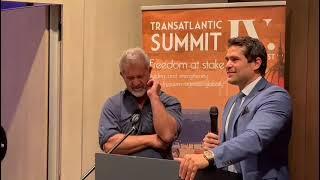 Eduardo Verástegui y Mel Gibson | Transatlantic Summit IV - Budapest 2022