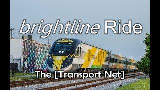 A full ride on Florida's Brightline Train from Miami to West Palm Beach, FL