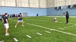 THI TV: Sam Howell UNC Football Pro Day Highlights