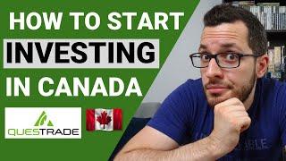 How to OPEN QUESTRADE Account | How to Start Investing in Canada 2023 | Step by Step Tutorial
