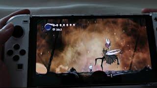 nintendo switch OLED Hollow Knight - Final boss fight + horner bad ending