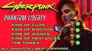 Cyberpunk 2077 Phantom Liberty Endings Trophy/Achievement Guide