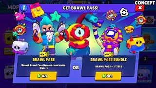 SEASON 13 BRAWL PASS IS HERE?! - Brawl Stars (concept)