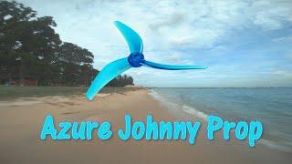 Testing Azure Johnny props - FPV Freestyle - No stabilisation