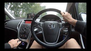 2013 Vauxhall Astra J SRI 1.4 - Review | POV | Rain Drive | MPG fuel consumption