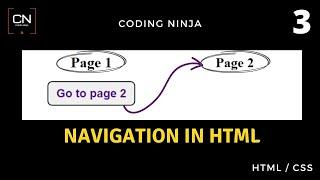 Navigate from one page to another in HTML | Coding Ninja