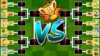 PvZ 2 BIG Tournament - Who Will Win? - Plant vs Plant Challenge