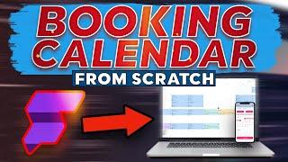 Build A Booking Calendar App From Scratch (Step by Step Tutorial)