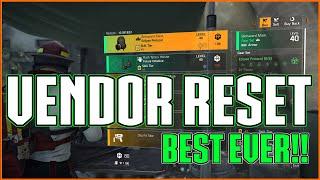 The Division 2 | Weekly Vendor Reset | Amazing Must Buys!! | New Guns And Gear!!